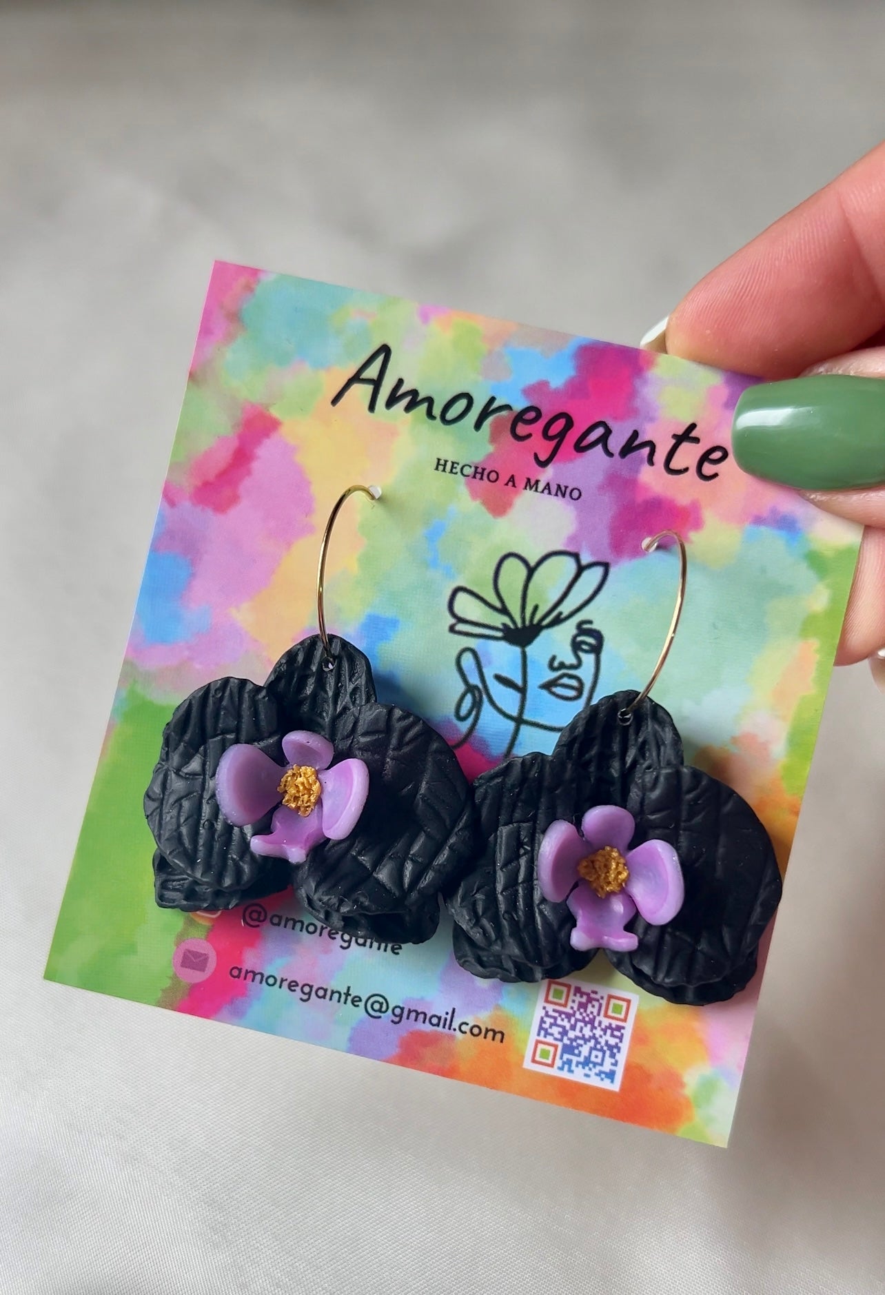 Orquidea "Orejona" (3,5 cm)