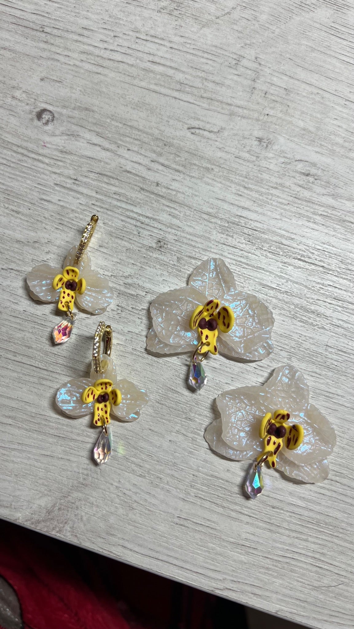Orquídea Mini Translúcida (2cm)