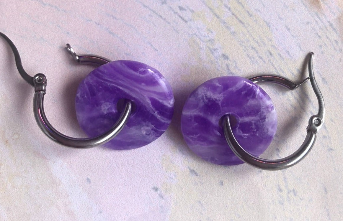 Donut Cuarzo Morado 2