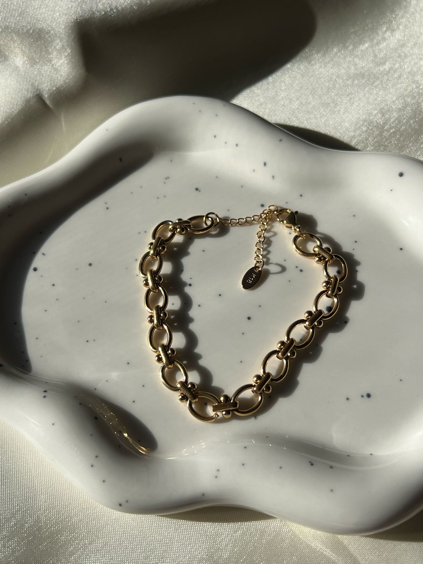 Pulsera Eslabones Oro 18 Kilates