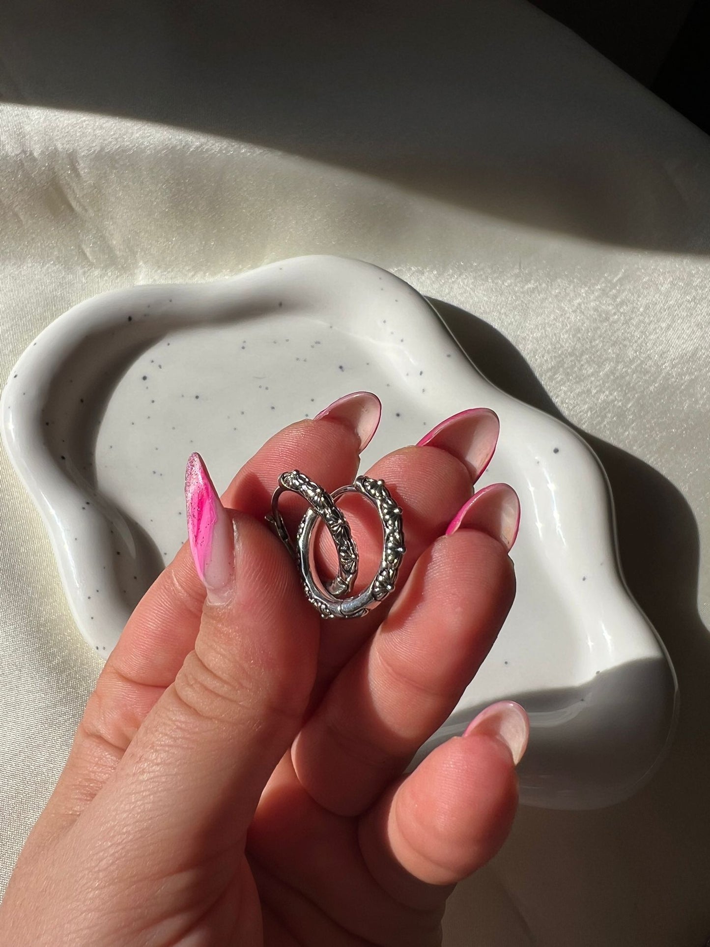 Aro Margaritas Acero