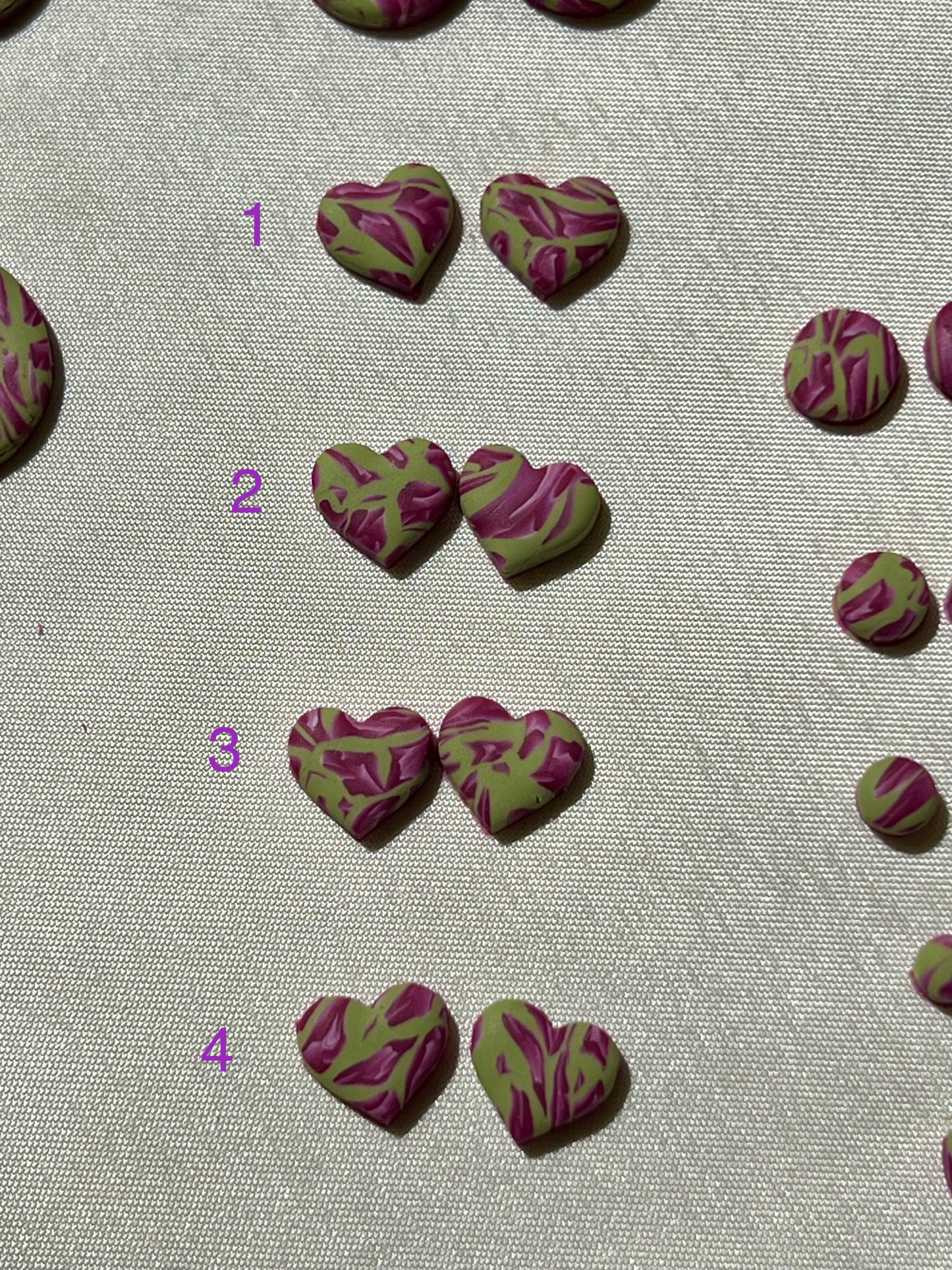 Mia Mini Corazones Pétalos de Rosa