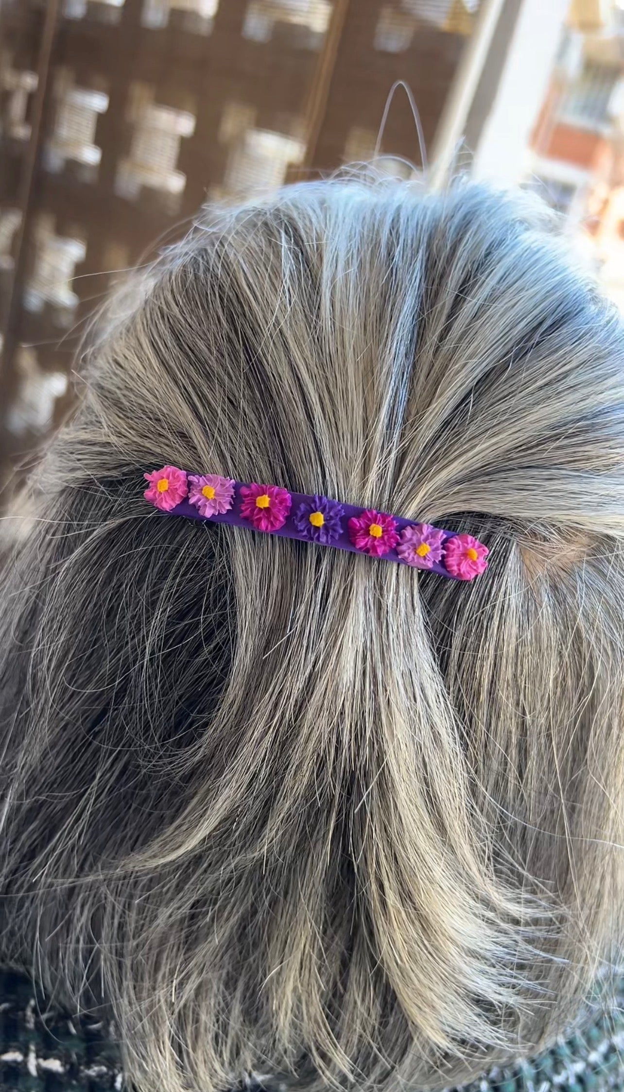 Pasador de Arcilla para el Pelo