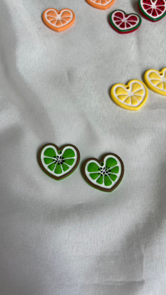 Fruta Corazón Charm Frutita