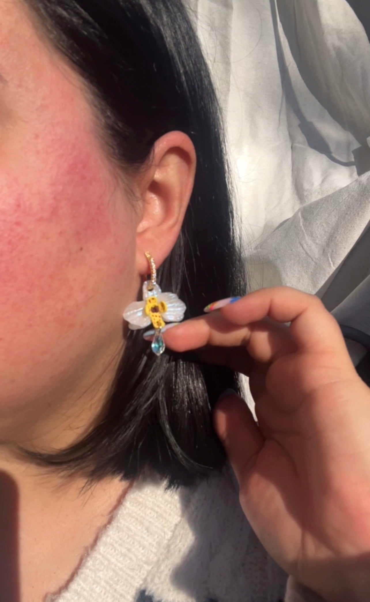 Orquídea Mini Translúcida (2cm)