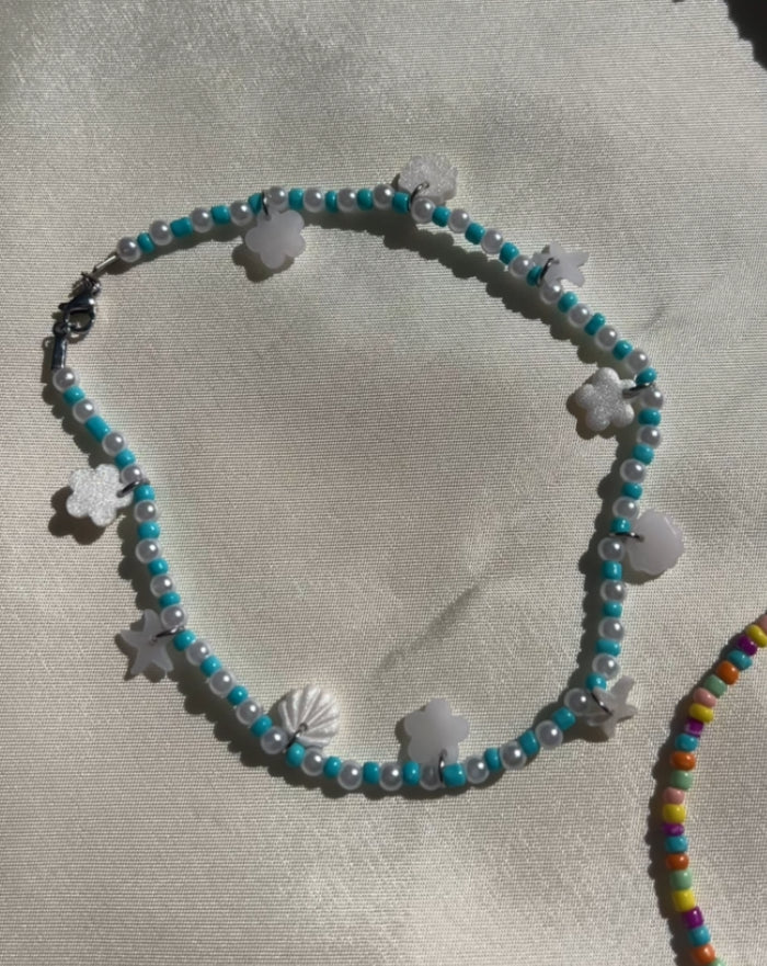 Tobillera Multi Abalorios