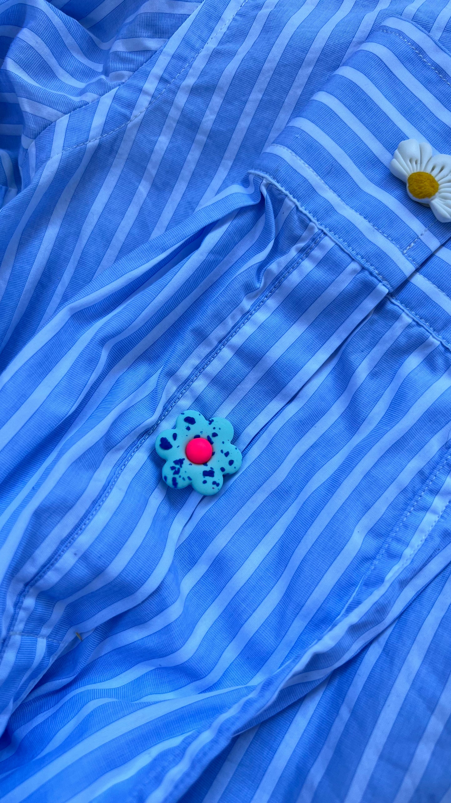 Botonera Camisas Flower Power