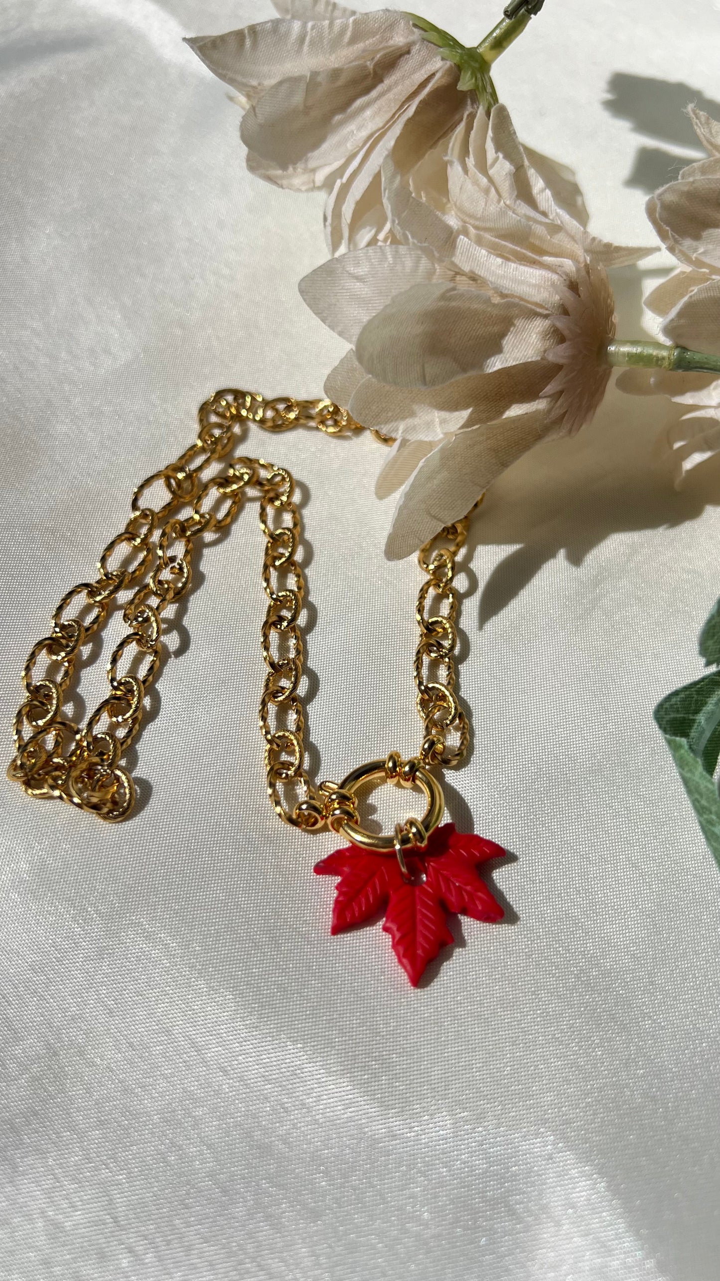 Piezas Collar Charm Otoño