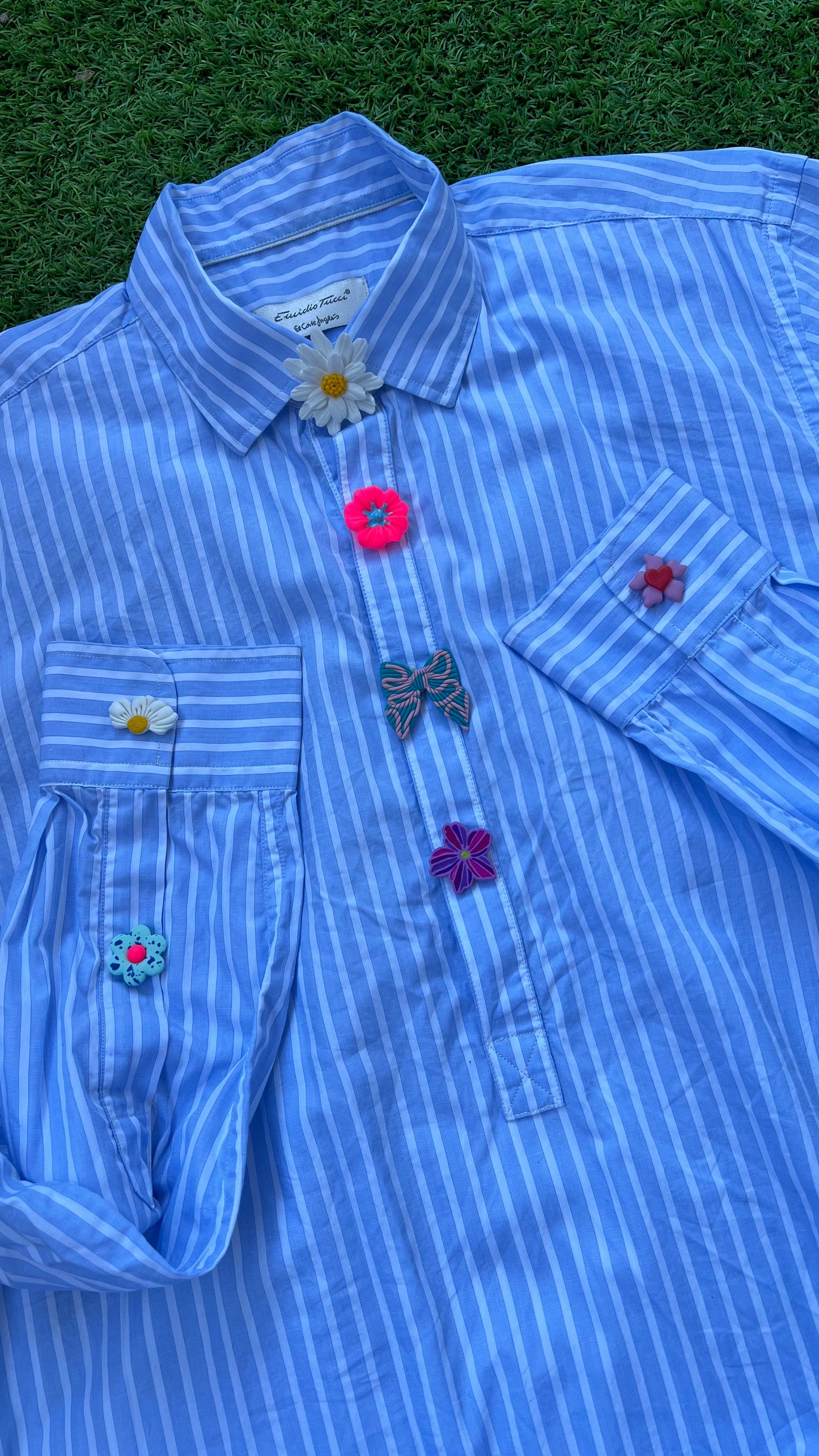 Botonera Camisas Flower Power