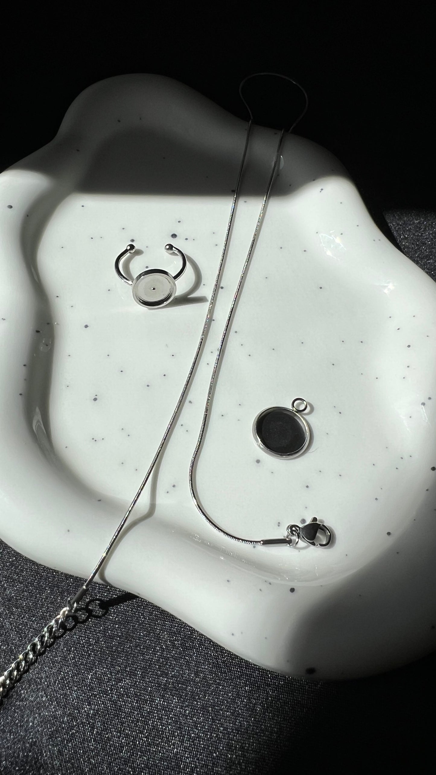 Kit Huella Dactilar Pulsera + Anillo