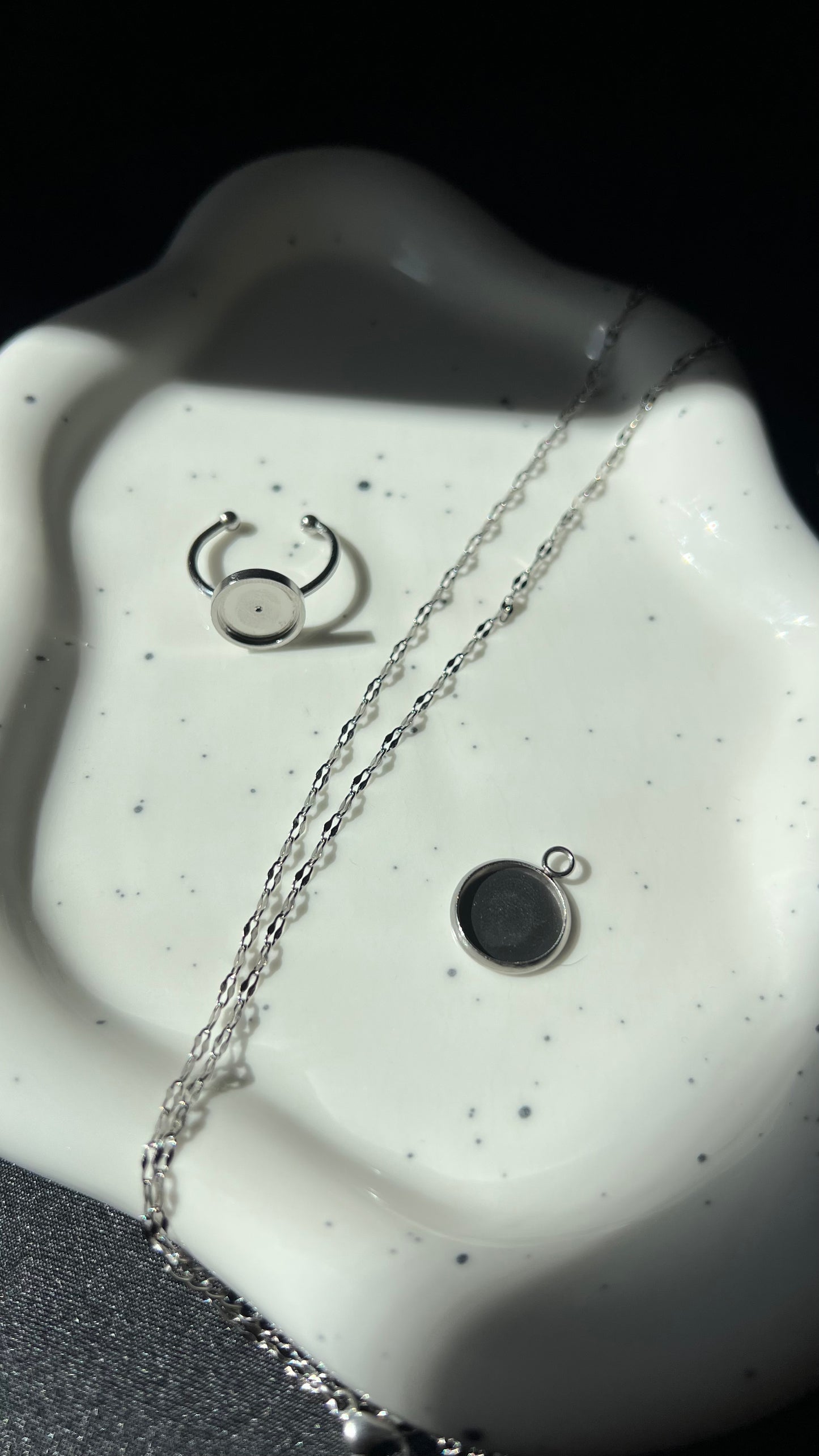 Kit Huella Dactilar Pulsera + Anillo