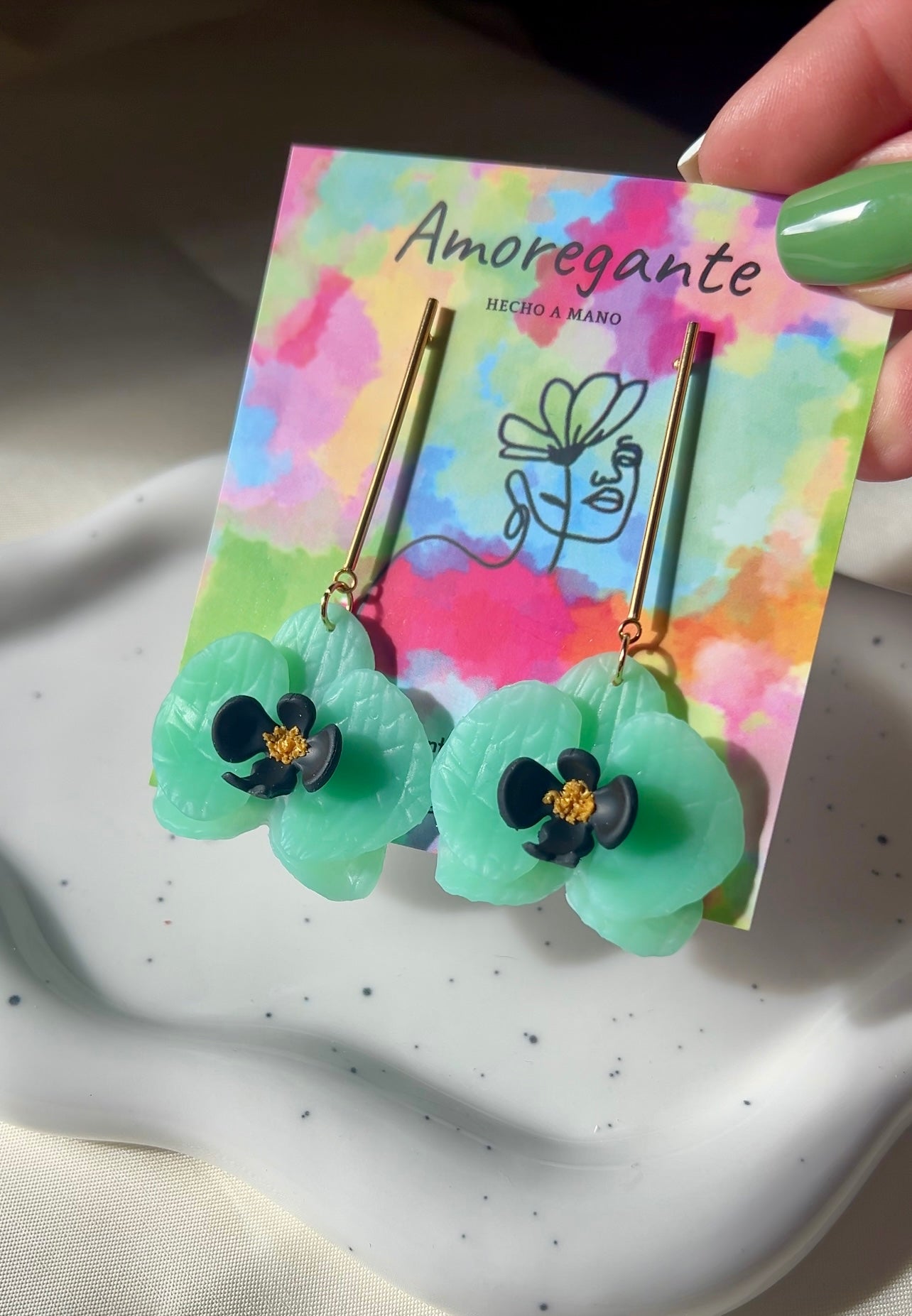 Orquidea "Orejona" (3,5 cm)