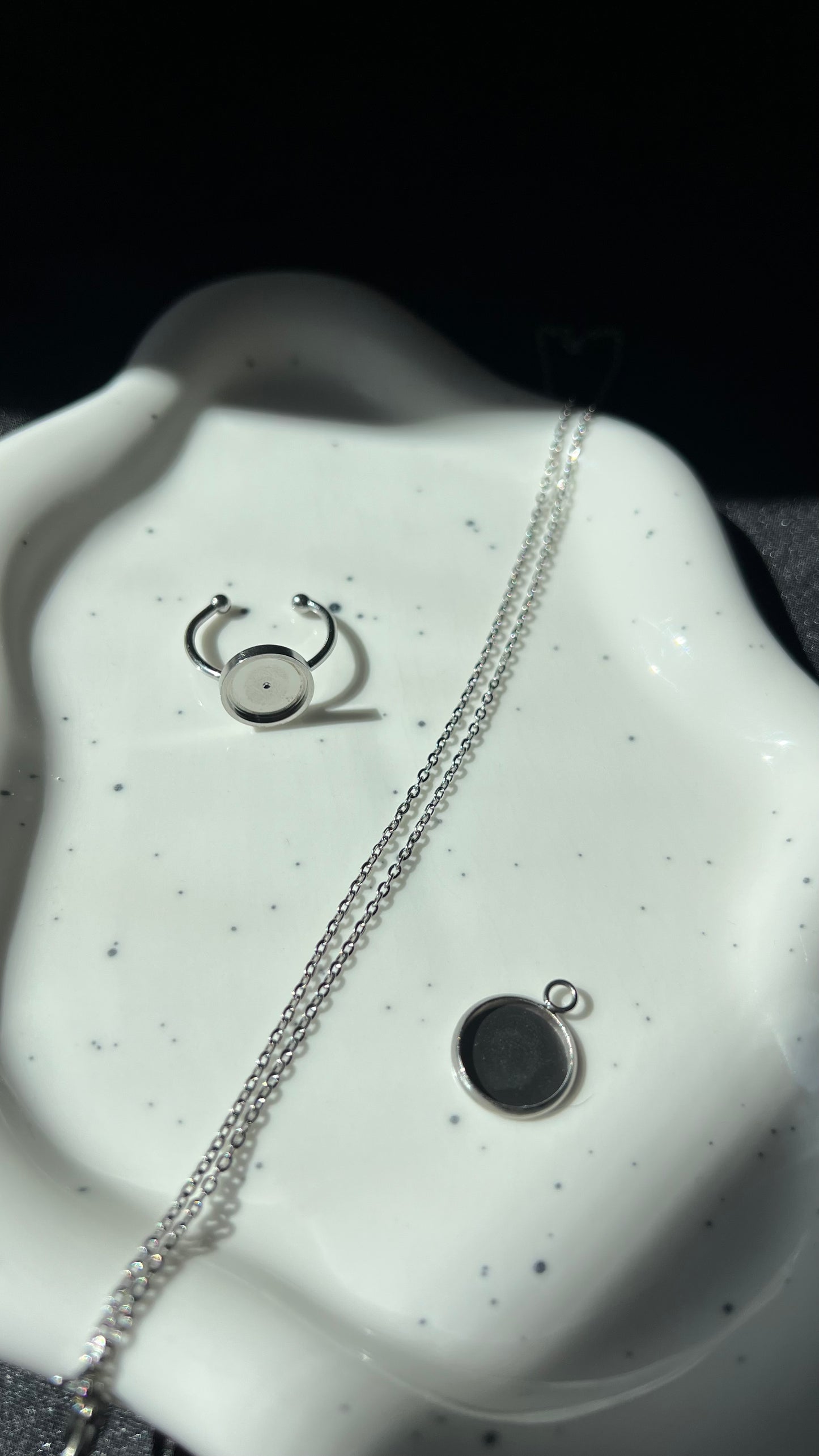 Kit Huella Dactilar Collar + Anillo