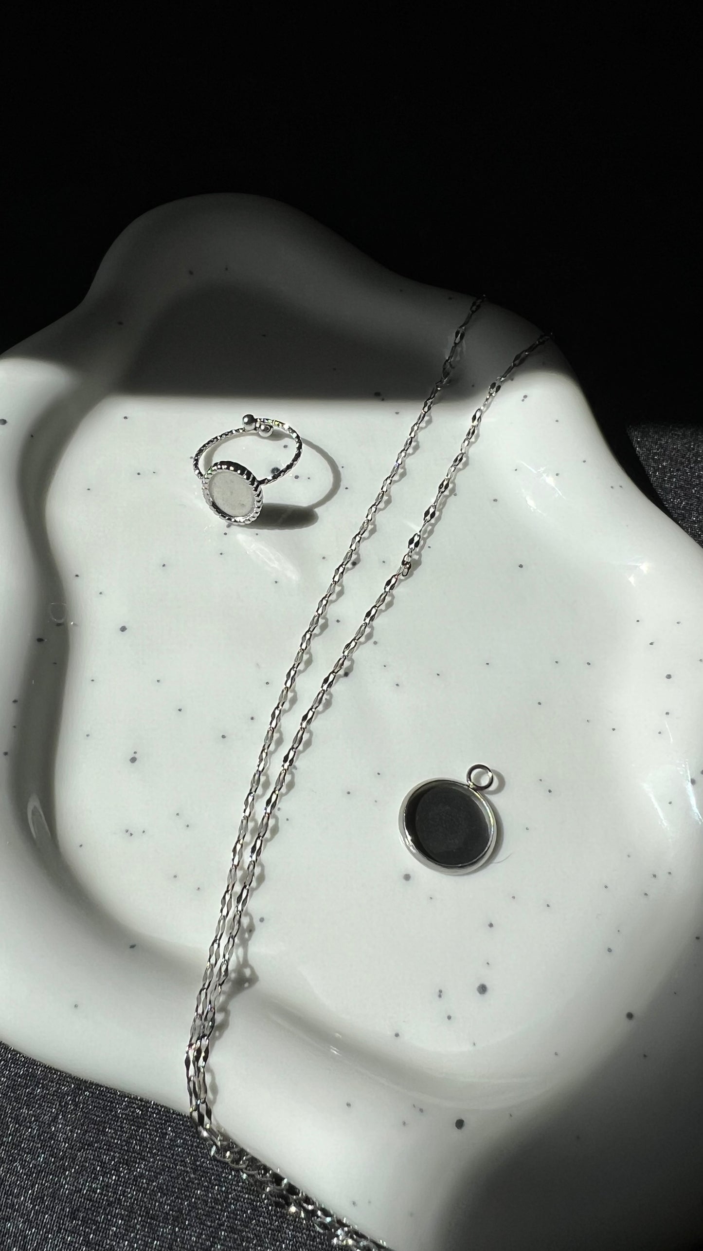 Kit Huella Dactilar Collar + Anillo