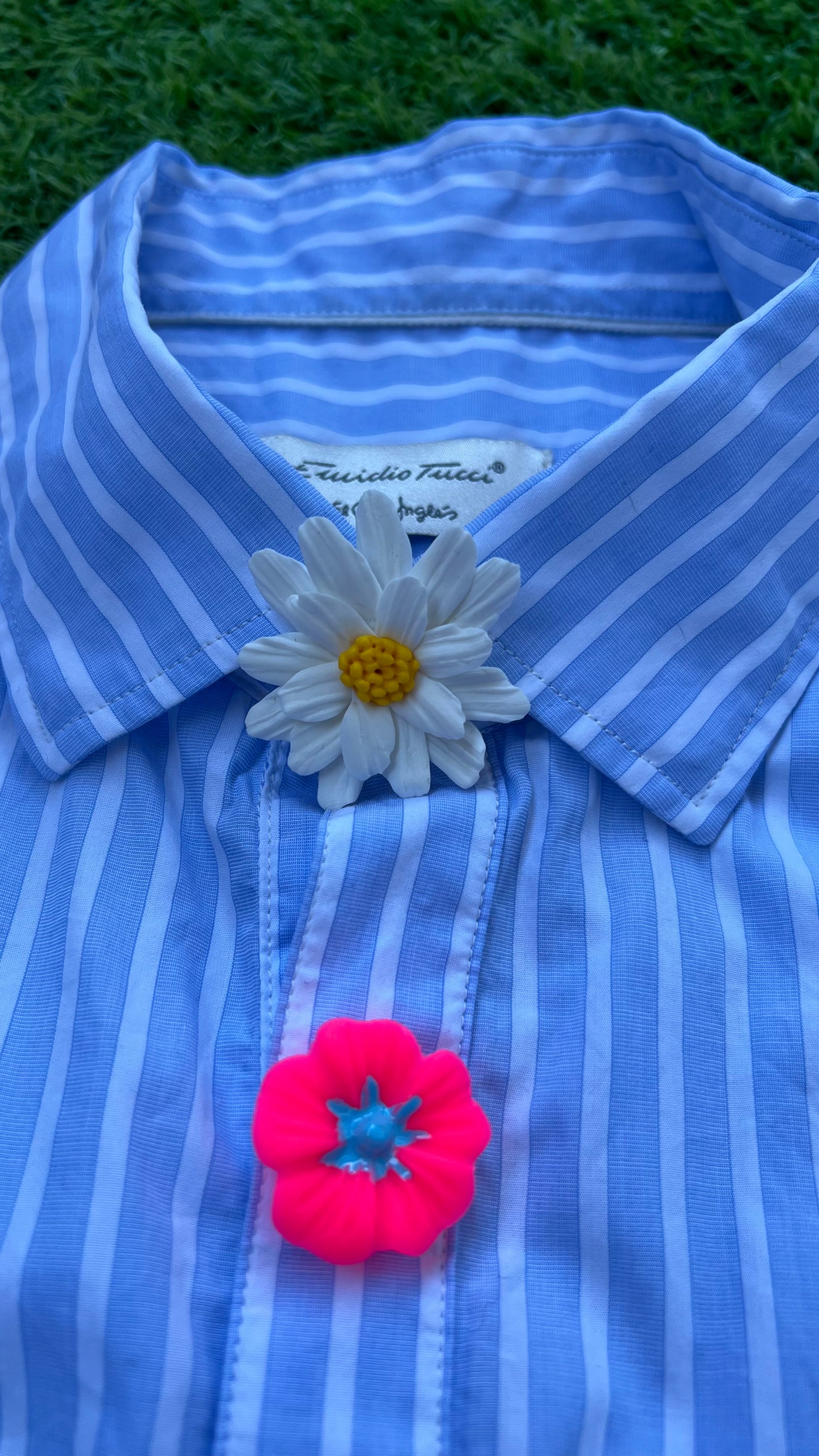 Botonera Camisas Flower Power