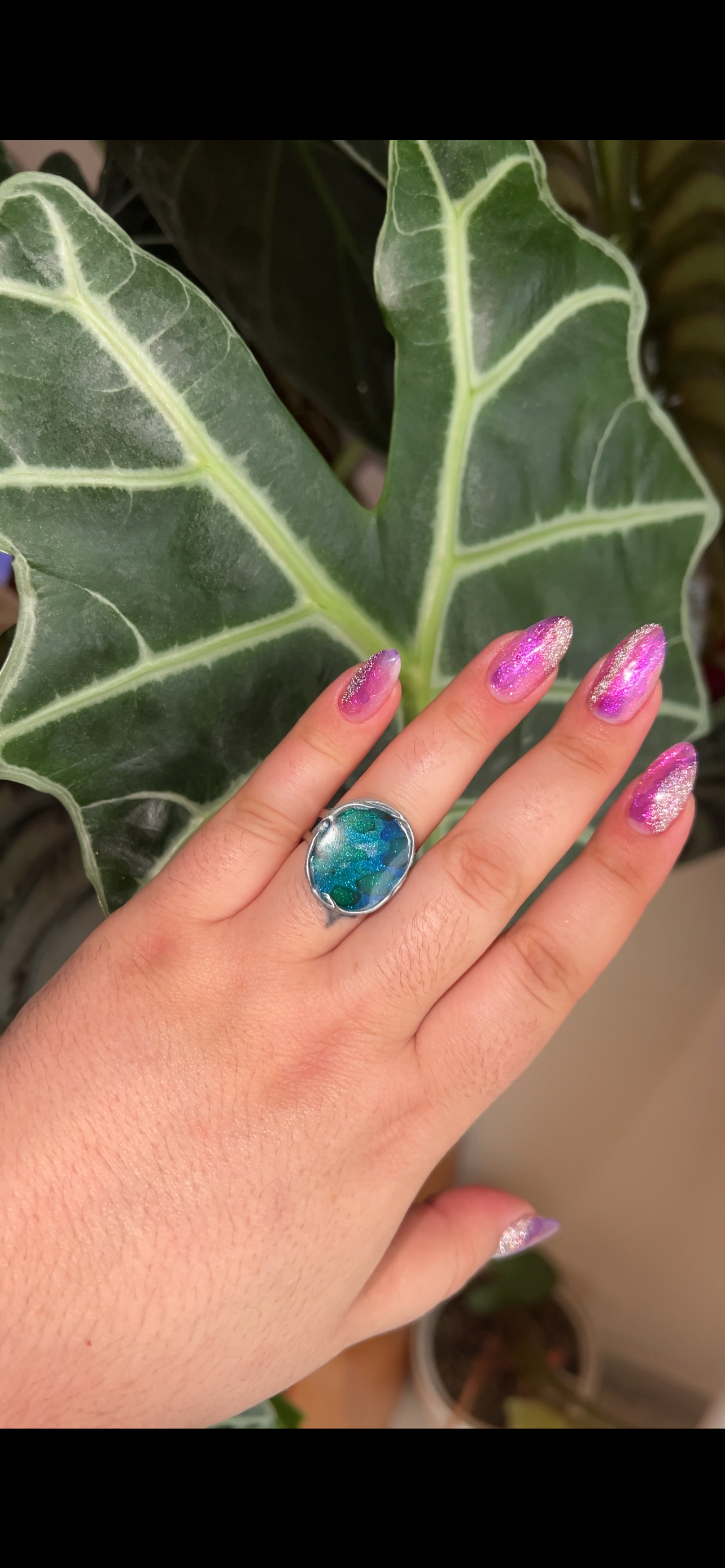 Esencia Conjunto Pendientes + Anillo