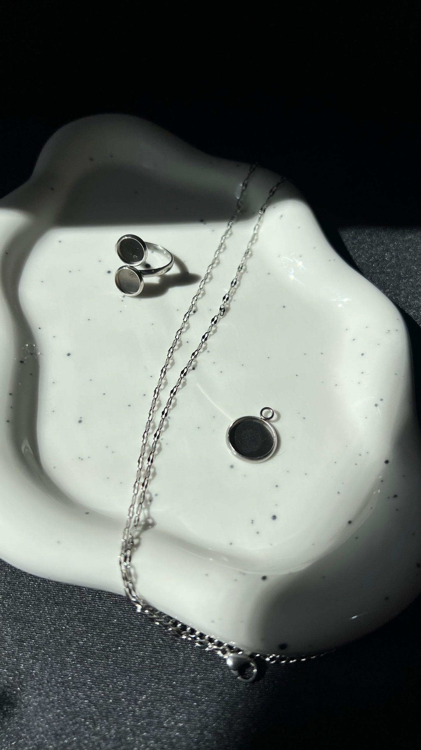 Kit Huella Dactilar Collar + Anillo