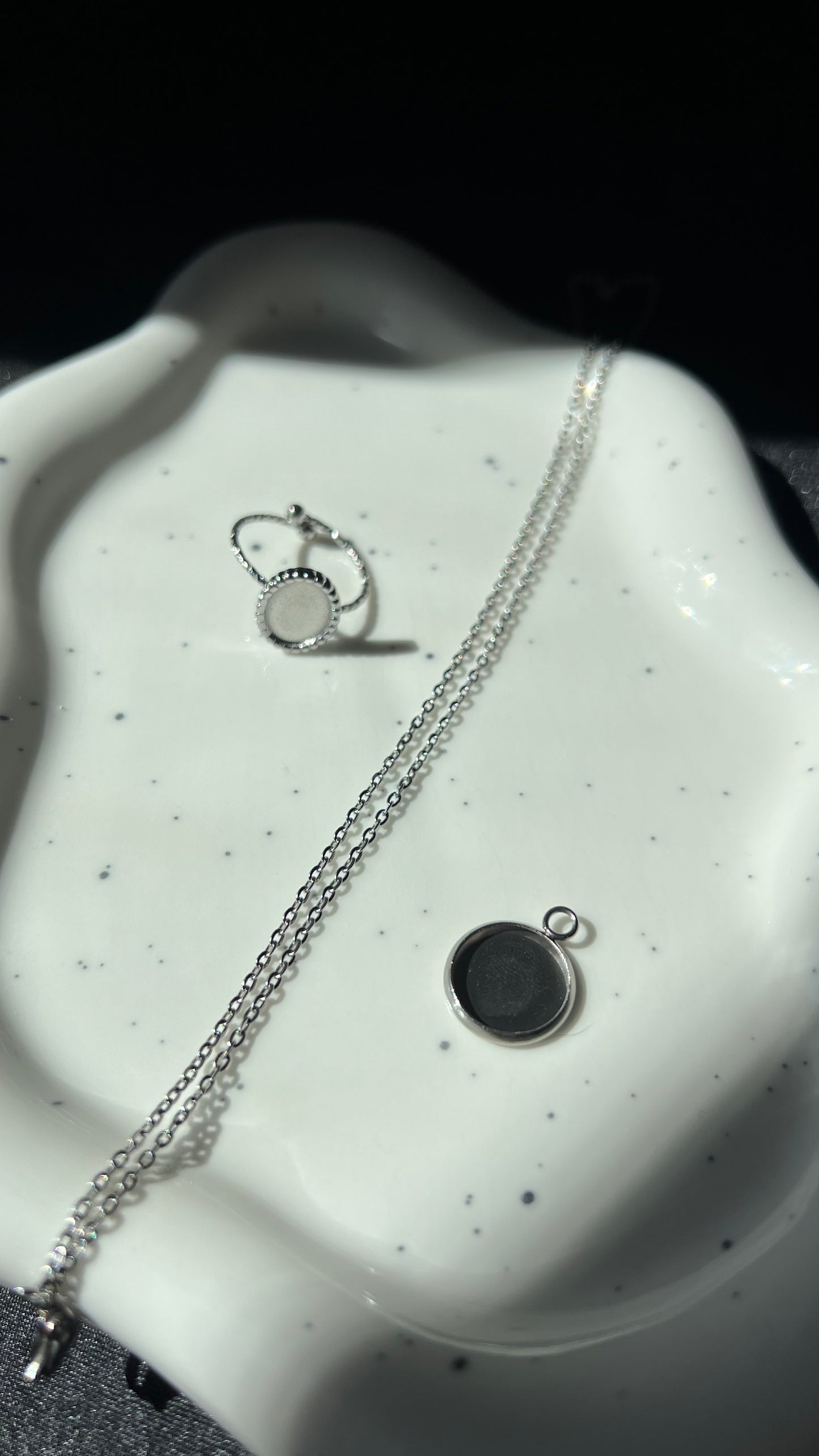 Kit Huella Dactilar Collar + Anillo