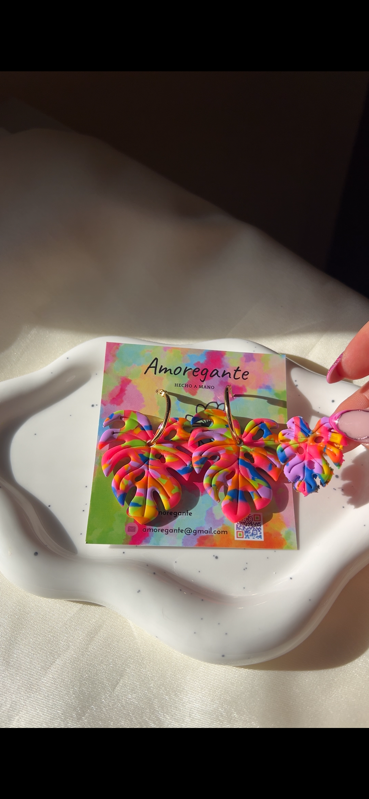 Hoja Monstera Gigante (4,7cm)