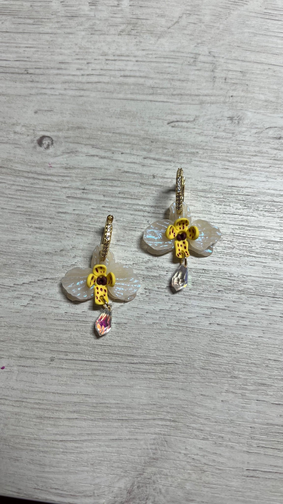 Orquídea Mini Translúcida (2cm)