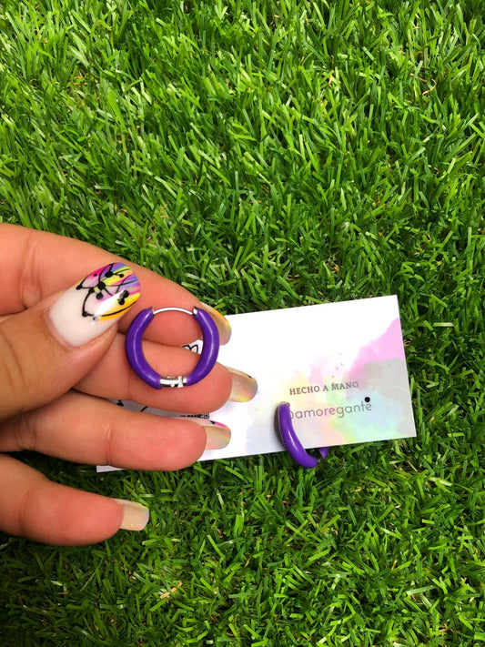 Aros Acero Colores (2 cm)