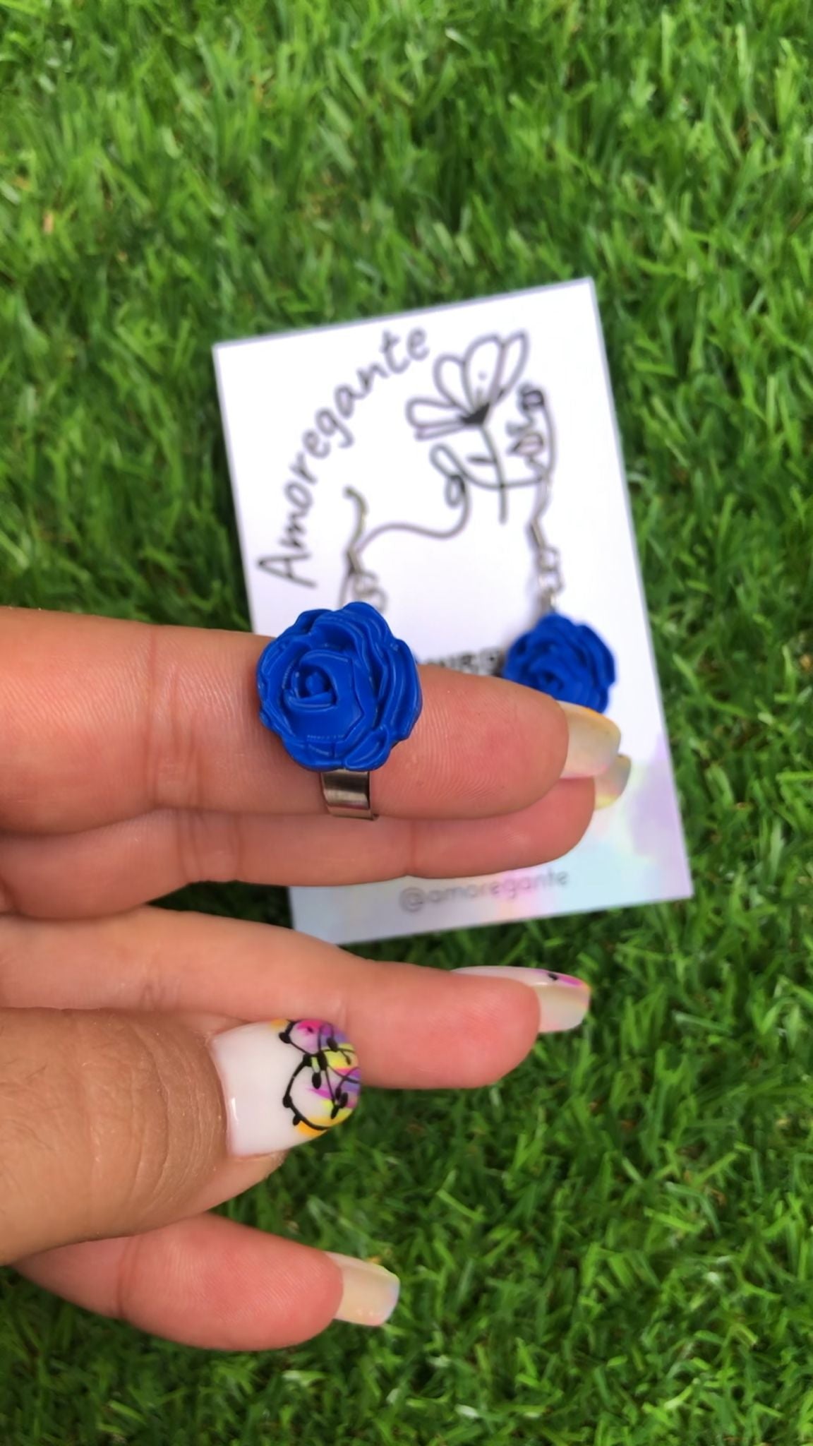 Anillo Rosas Pequeñas (1.5cm)