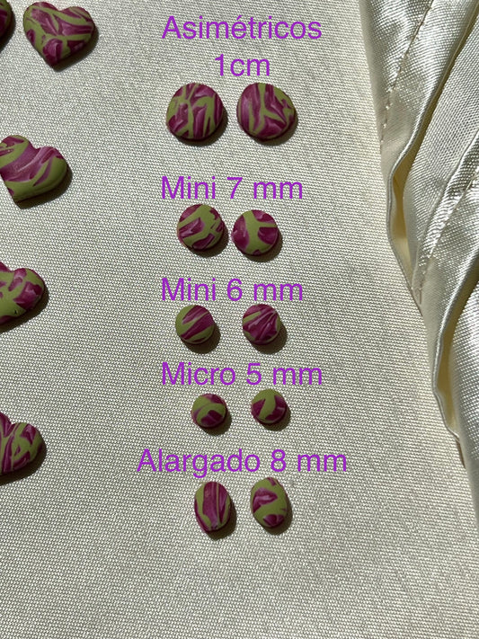 Mia Botones Pétalos de Rosa