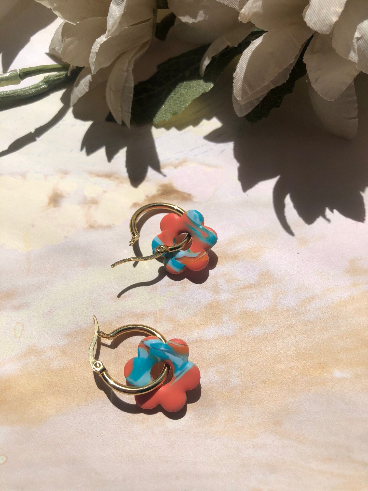 Flori estampados (2 cm)