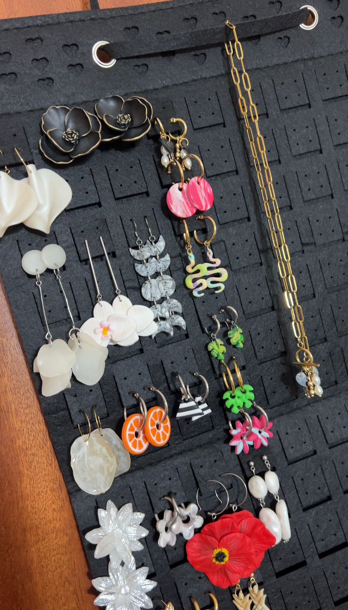 Organizador de pendientes