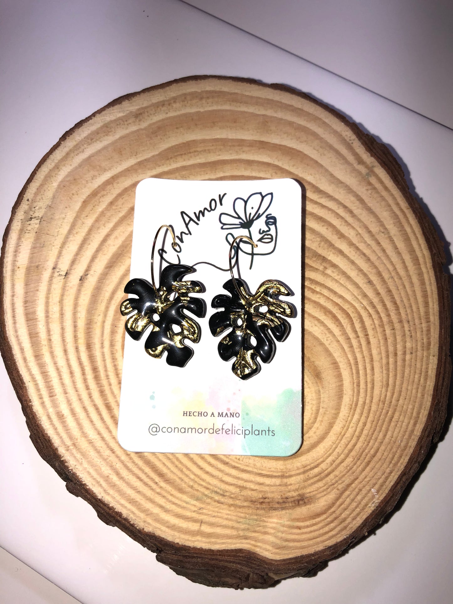 Hoja Monstera Dama de noche