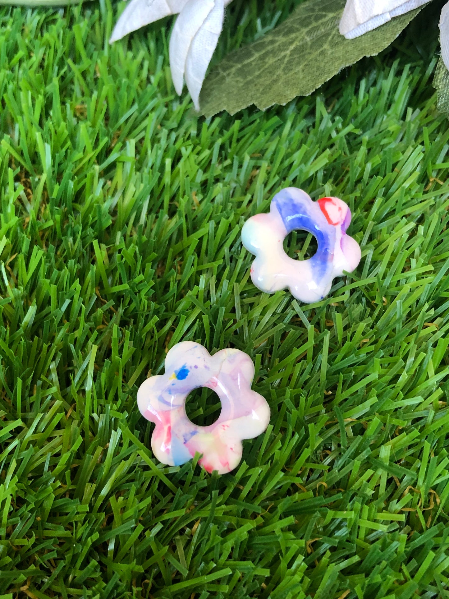 Flori estampados (2 cm)