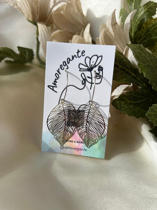 Hojas y girasoles Acero (3.5 cm + cierre)