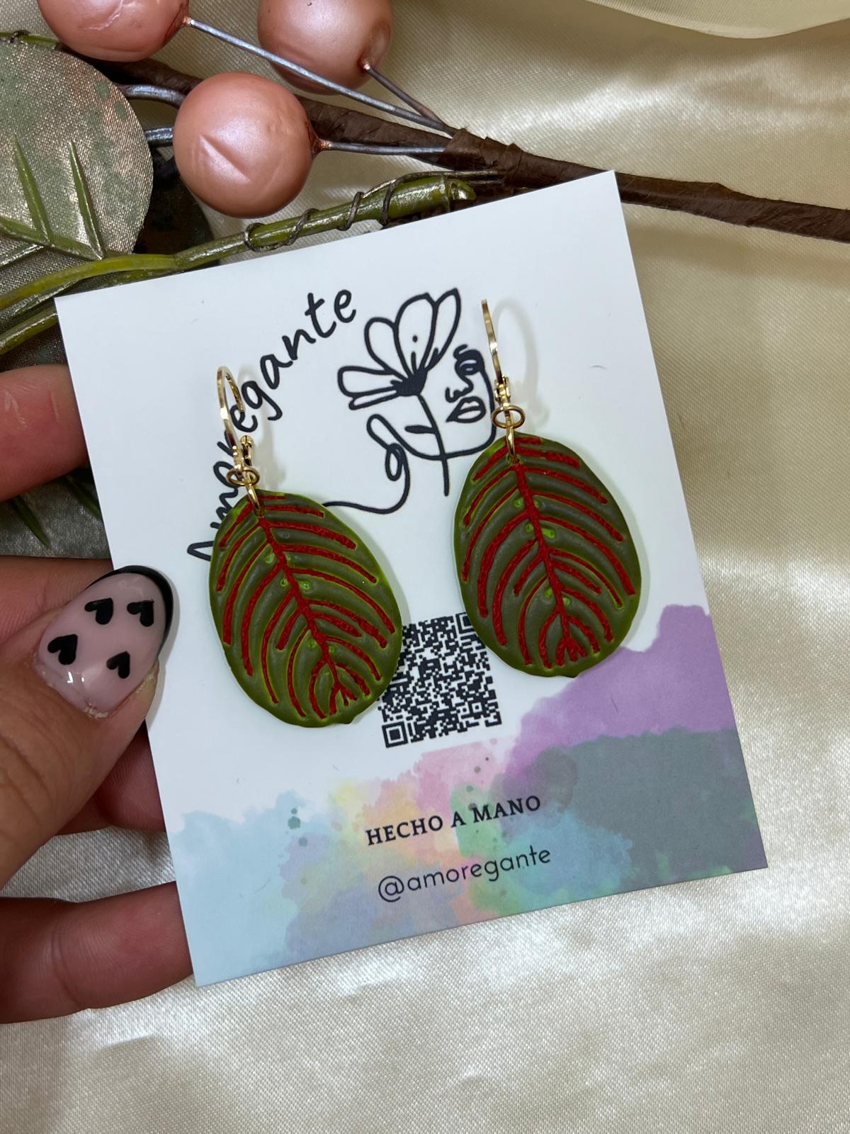 Hoja Calathea o Maranta