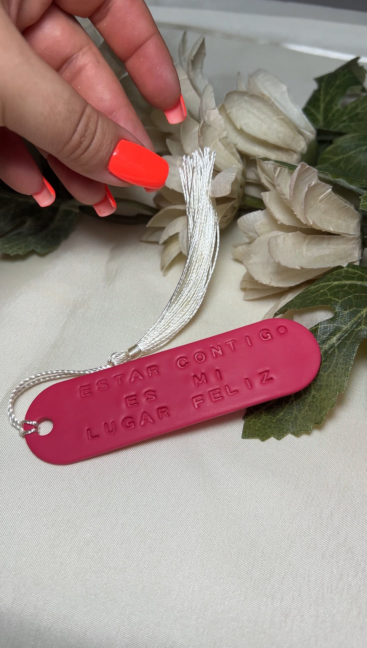 Marcapáginas Alargado