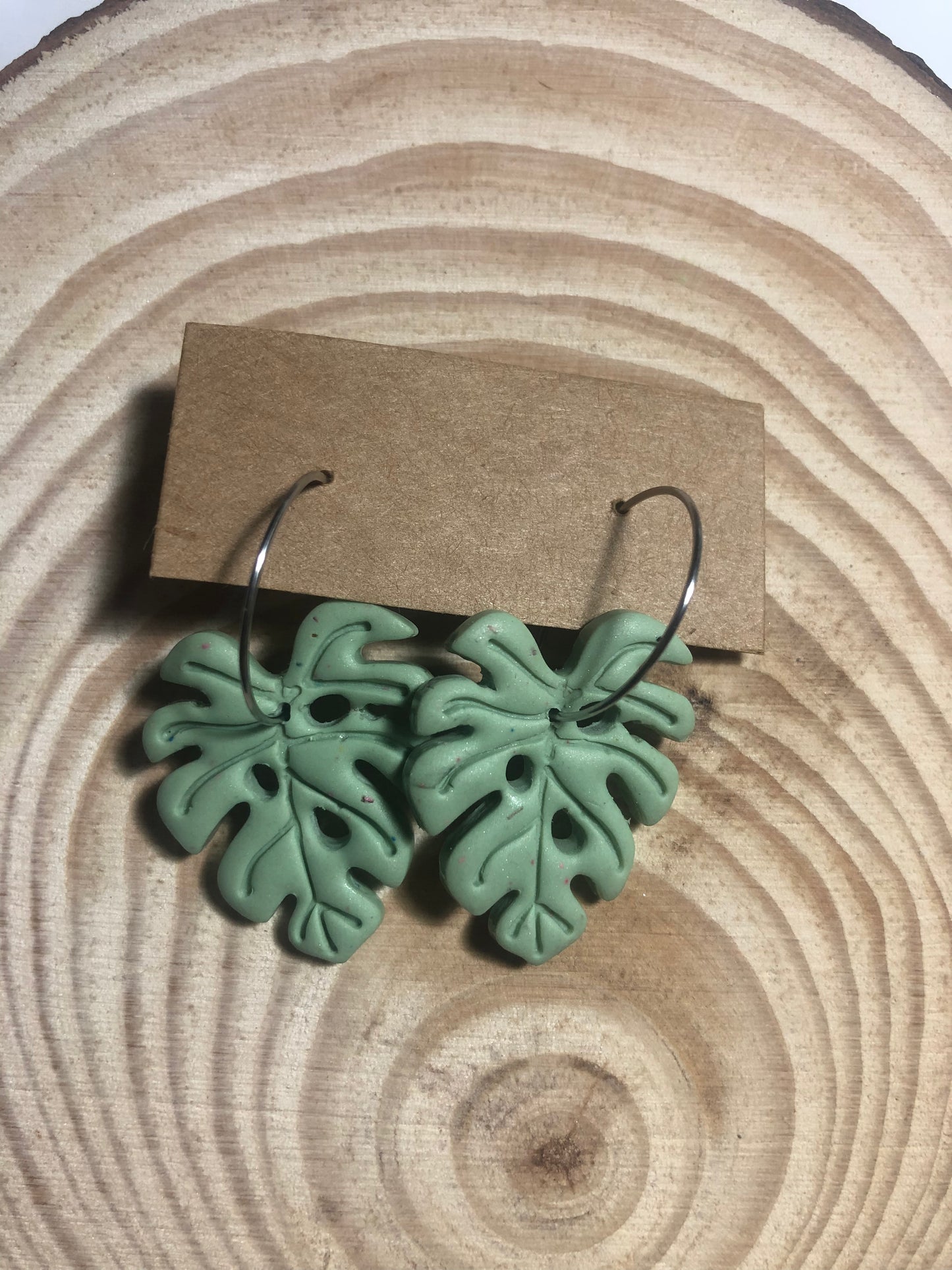 Hoja Monstera Un color