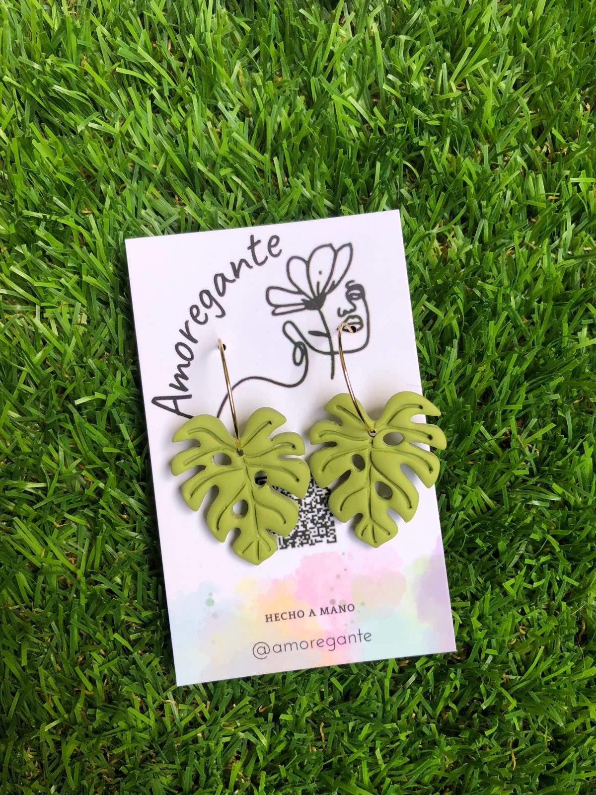 Hoja Monstera Un color