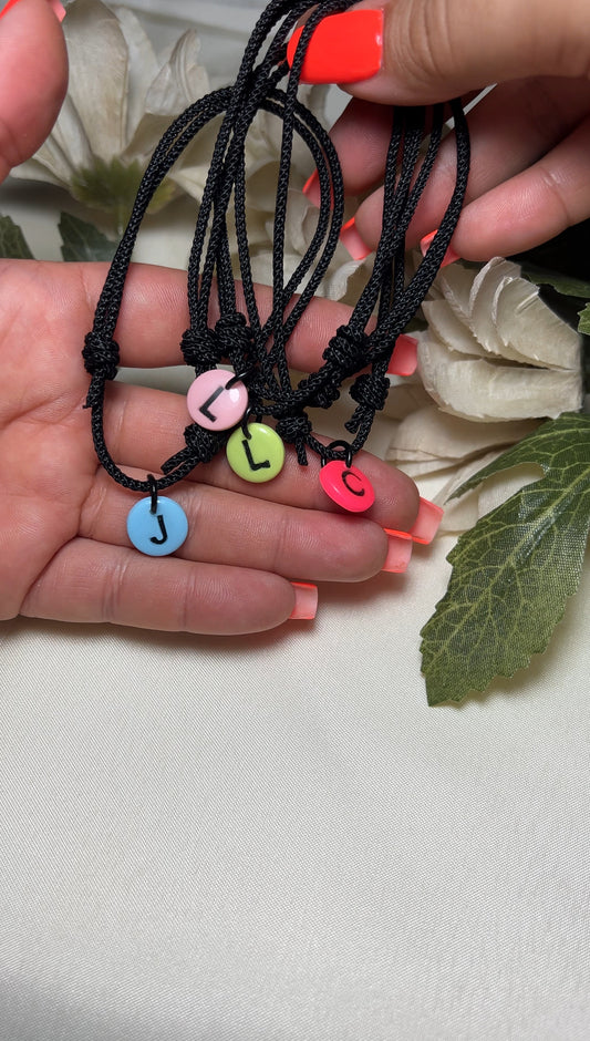 Pulsera iniciales
