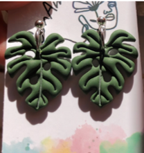 Hoja Monstera Un color